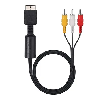 AV-Kabel für PS3 PS2 PS1 PlayStation Console Audio Video Extend Cord Game Player zu LCD-Monitor TV RCA Wire
