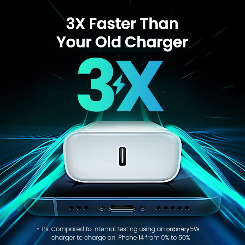 Ladegerät 40 W PD mit USB-C Kabel für iPhone 11–16 – Bild 3