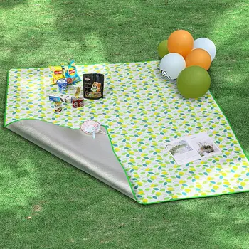 Tragbare Outdoor-Picknickdecke, Feuchtigkeitsabweisende Matte, Faltbare Camping-Unterlage