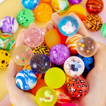 Hüpfball-Spielzeug, Kindergeburtstag, Gastgeschenke, Geschenke für Gäste, Gummi-Hüpfball, Pinata, Goody Bag