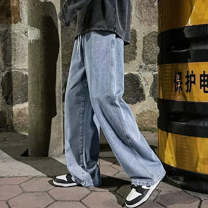 Neue Streetwear Lose Jeans Männer Koreanischen Stil, Mode – Bild 4