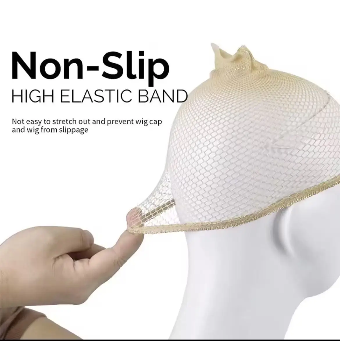 Nylon Haarnetz Neue Dehnbare Elastische Haarnetze Mode Mesh – Bild 4
