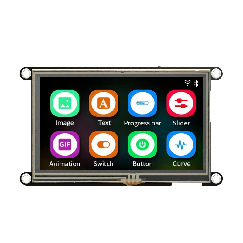 Guition ESP32-S3 8M PSRAM 4M FLASH 4,3-Zoll-IPS 480*272 – Bild 2