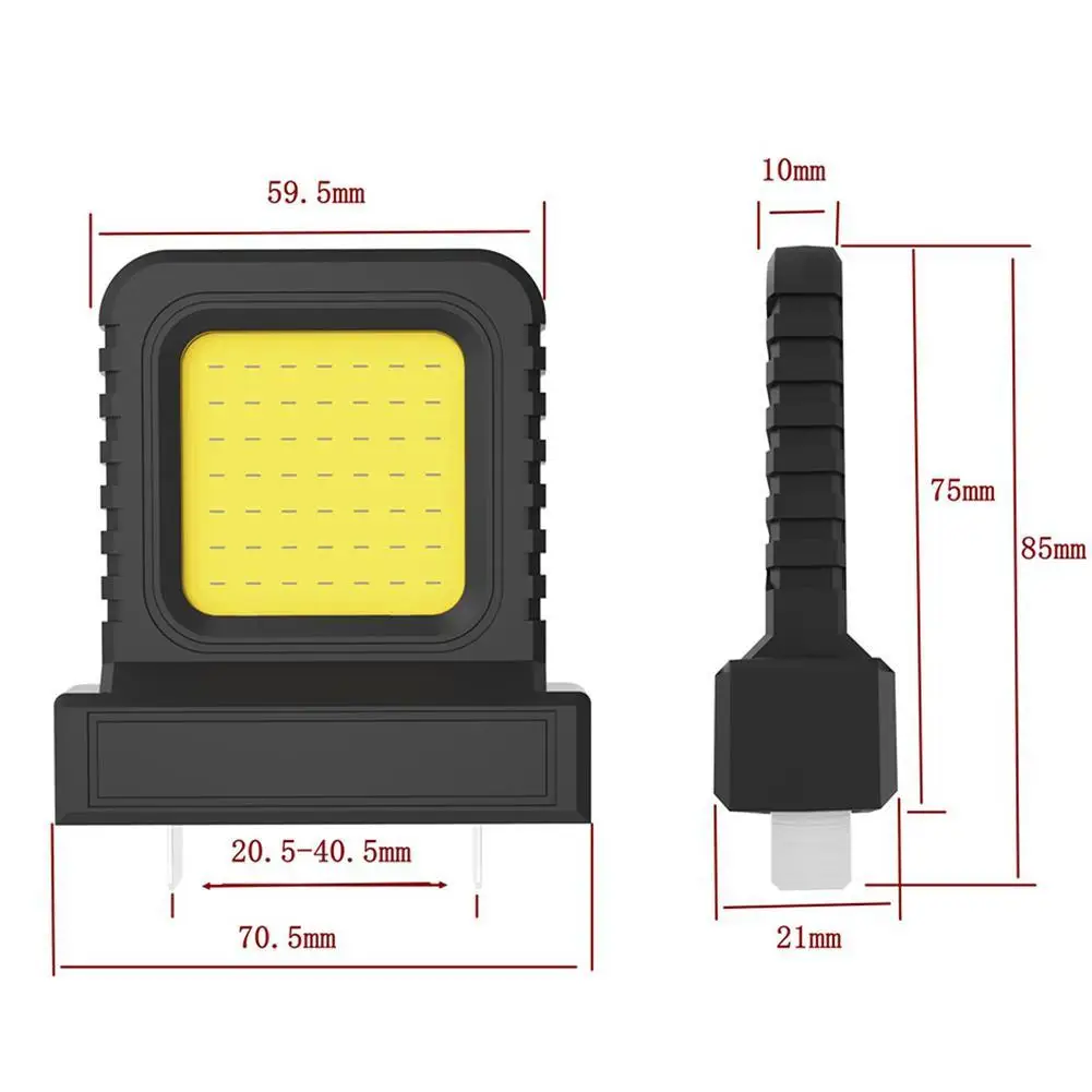LED-Arbeitsleuchte für 21-V-Werkzeugakkus – Bild 6