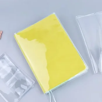 Wasserdichte PVC-transparente Schutzhülle für A6, A5, Notizbuch, Tagebuch, Planer, Buch, Tagebuch