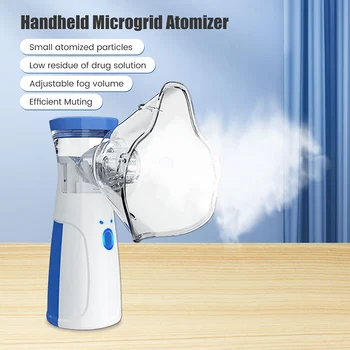 Heißer tragbarer Inhalation verne bler Mini-Hand zerstäuber Silent Inalador USB Auto clean Nebulizador Adult