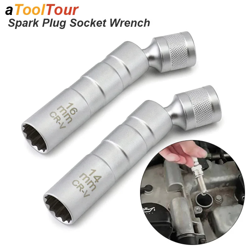 Zündkerze Steckschlüssel Adapter 14mm 16mm Installieren