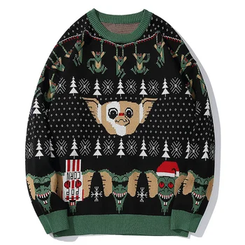 2023 hässliche Weihnachts pullover für Geschenk Santa Elf lustige Pullover Damen Herren Trikots lose Pullover