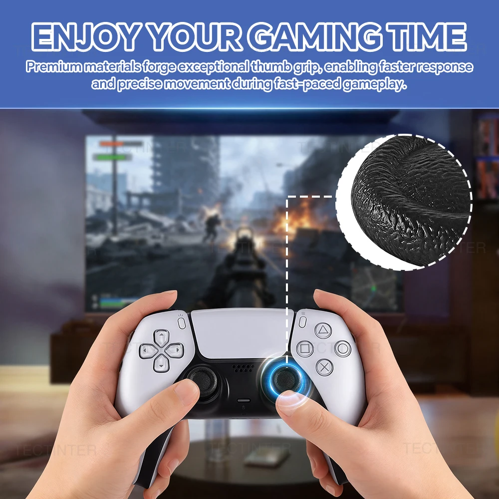 4/6/10PCS Joystick Ersatz Kappen für PS5/PS4 Controller – Bild 5