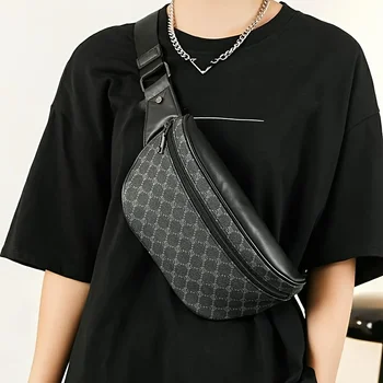 Brusttaschen für Herren, multifunktionale Gürteltasche, Sling-Umhängetaschen, Outdoor, Reiten, Sport, Laufen