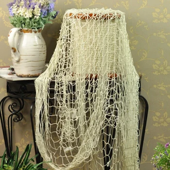 Bar Wand dekoration kreative Home Studio Prop Raum Wand dekoration mediterranen Stil Fischernetz einfarbige