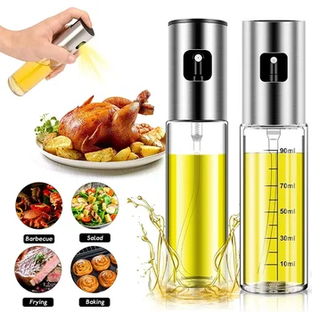 Grill Glas Mischen Gewürz Flasche Essig Sojasauce Spray Öler Gewürz Flasche küche set Öl Spender