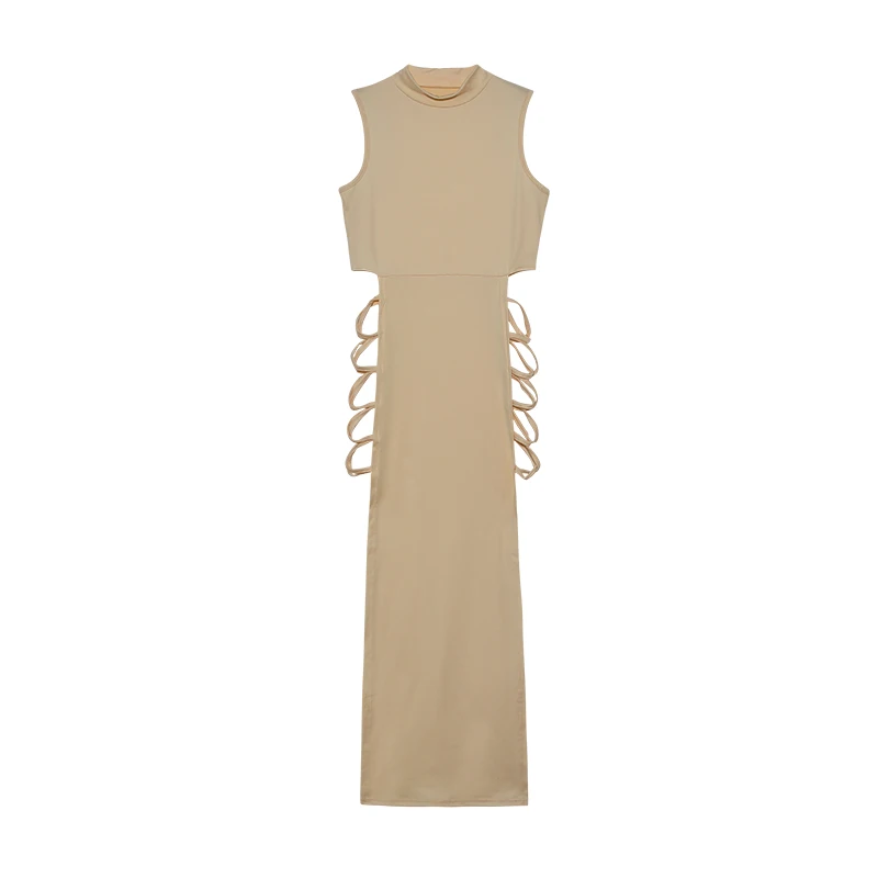 Überkreuztes, ausgeschnittenes Kleid, sexy, figurbetontes – Bild 5