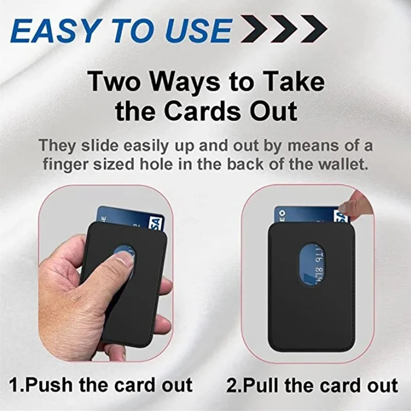 Handy-Leder-Brieftaschen-Hülle für iPhone 14, 13, 12 – Bild 3