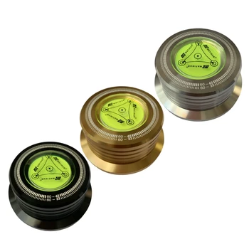 Universal 60Hz LP Vinyl Plattenspieler Disc Plattenspieler Stabilisator mit Level Aluminium legierung Gewichts