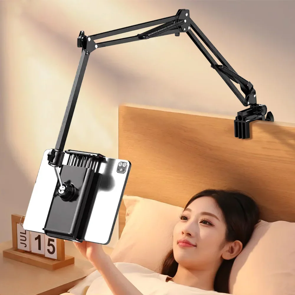 Tablet-Halter für Bett mit 90 cm Metallarm 360 ° – Bild 6