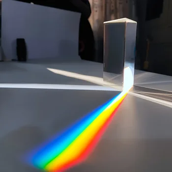 Pädagogisches Glasprisma - spektrale Reflexion, ideales Lehr- und Fotografie-Tool, perfektes Geschenk