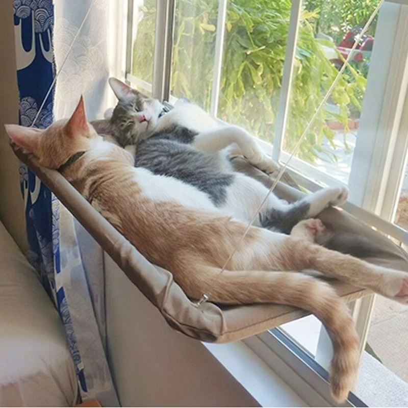 Haustier Katze Hängematte Luft Hängende Katze Bett Katzen – Bild 4