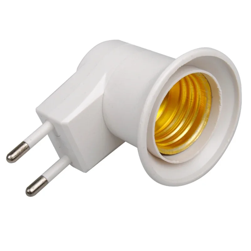 E27 EU Stecker Lampe Basis Glühbirne Basis Sockel Adapter – Bild 3