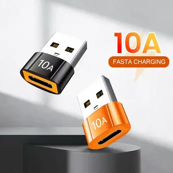 Kleine USB-A-zu-USB-C-Ladeadapter, USB-auf-USB-C-Adapter, einfache Verbindung für Kameras und Kopfhörerzubehör