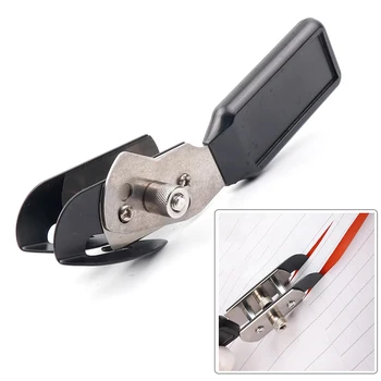 TOFAR Sicherheit Doppel Köpfe Vinyl Auto Wrap Film Cutter Messer Papier Backing Slitter Carbon Faser Schneiden
