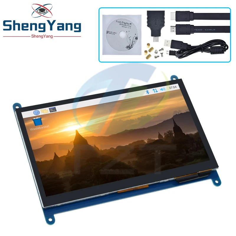 7-Zoll-TFT-Display, HDMI-kompatibler Touchscreen, 800 x 480 – Bild 2