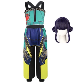 Kostüm für Kinder, Zoey, Kpop-Sängerin, Rumi, Cosplay, Mädchenkleid für Geburtstagsfeier, Halloween, Karneval