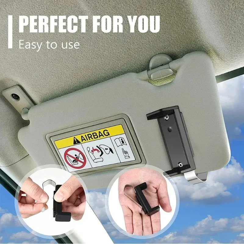 Auto-Sonnenblende-Clip-Halter, Fernbedienung für – Bild 3
