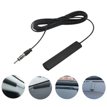 QXNY HD Autoradio FM-Antenne Universal Auto 3M Länge Signalverstärker Verstärker Marine Auto Fahrzeug Boot RV