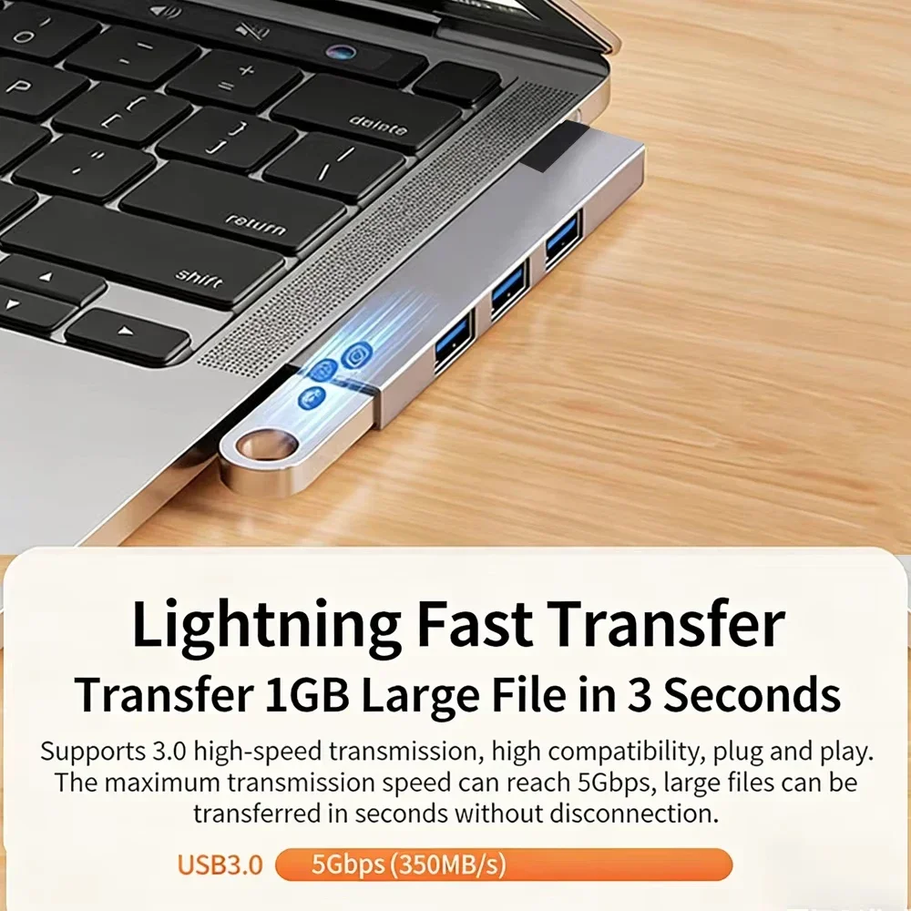 USB 3.0 HUB 4 IN 1 5Gbps – Bild 5