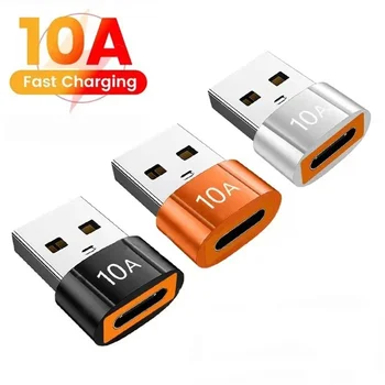 USB 3,0 Auf Typ C Adapter OTG Typ C Stecker Auf USB Buchse Konverter Für Laptop Xiaomi Samsung USBC Adaptador