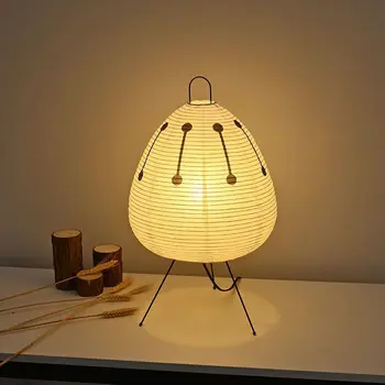 LED Moderne Tischlampe Minimalistische Handwiege Xuan Papier Für Wohnzimmer Studie Schlafzimmer Hotel Innen