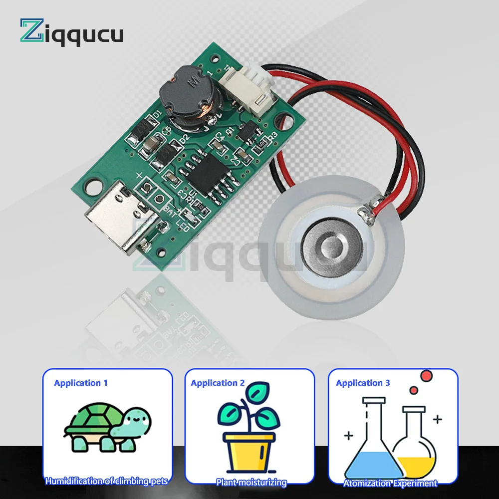 1PCS 5/10/PCS DC5V Usb Ultraschall Spray Luftbefeuchter – Bild 5