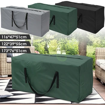 Kissen Lagerung Tasche Große Kapazität Möbel Schutzhülle Outdoor Garten Wasserdicht Staubdicht Weihnachten