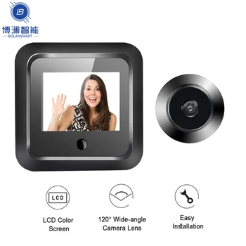 2,4 Zoll Türspion 120 ° Intelligenter digitaler Türspion-Kamera-Sicherheitsmonitor, 240 x 320 HD, visuelle