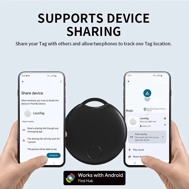 RSH Smart Tracker Kompatibel mit Android Google Find Hub App – Bild 3