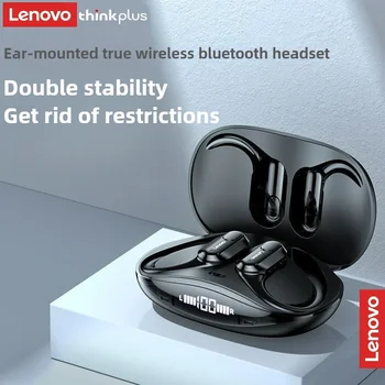 Lenovo XT80 kabellose Kopfhörer, Bluetooth 5.4-Ohrhörer, echt mit Mikrofon, Knopfsteuerung