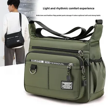 Design Oxford Schulter Tasche Große Kapazität männer Casual Multi-schicht Tasche Mode Einzelnen Schulter