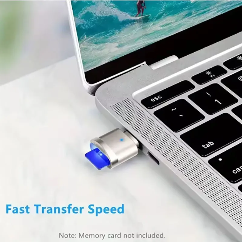 Mini Typ-C USB 3.0 zu SD Micro SD TF Kartenleser – Bild 3