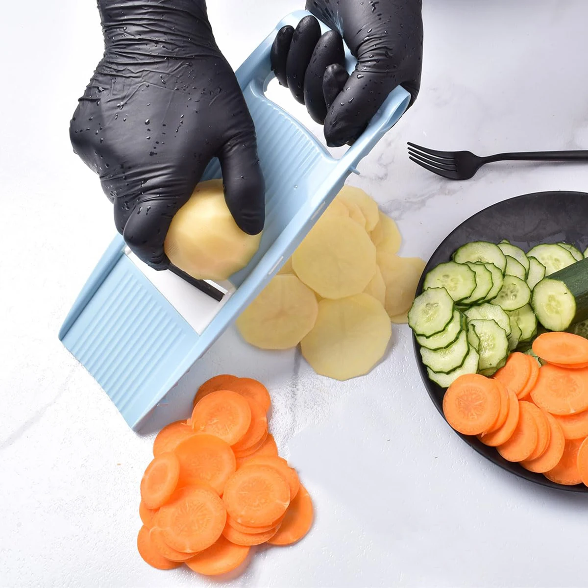 5-in-1-Mandolinschneider für die Küche, Gemüseschneider – Bild 2