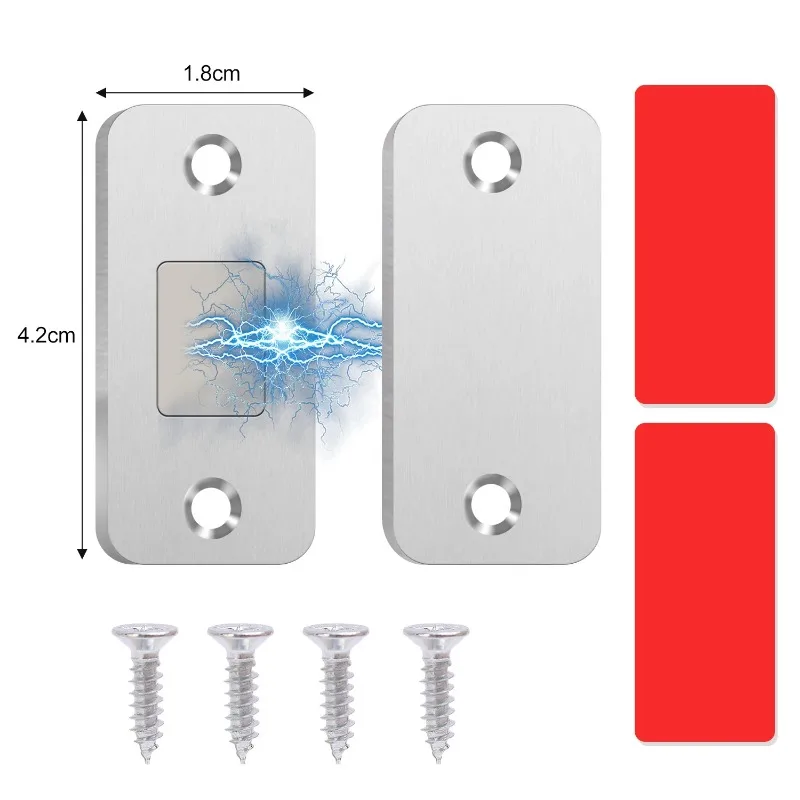 magnetischen Türschnäpper, ultradünn, für Schrank, Türen – Bild 6