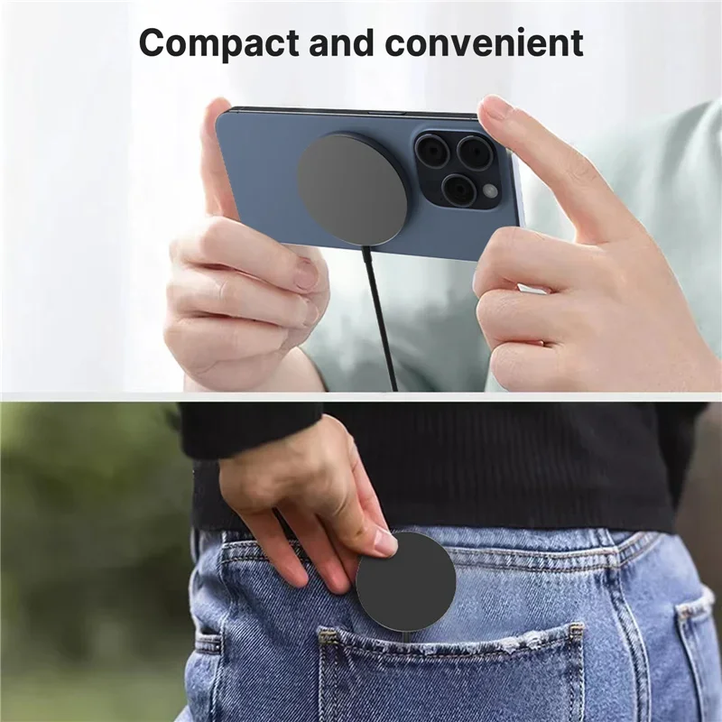 Magnetisches Wireless-Ladepad für iPhone, mit 2 USB-Ports – Bild 5