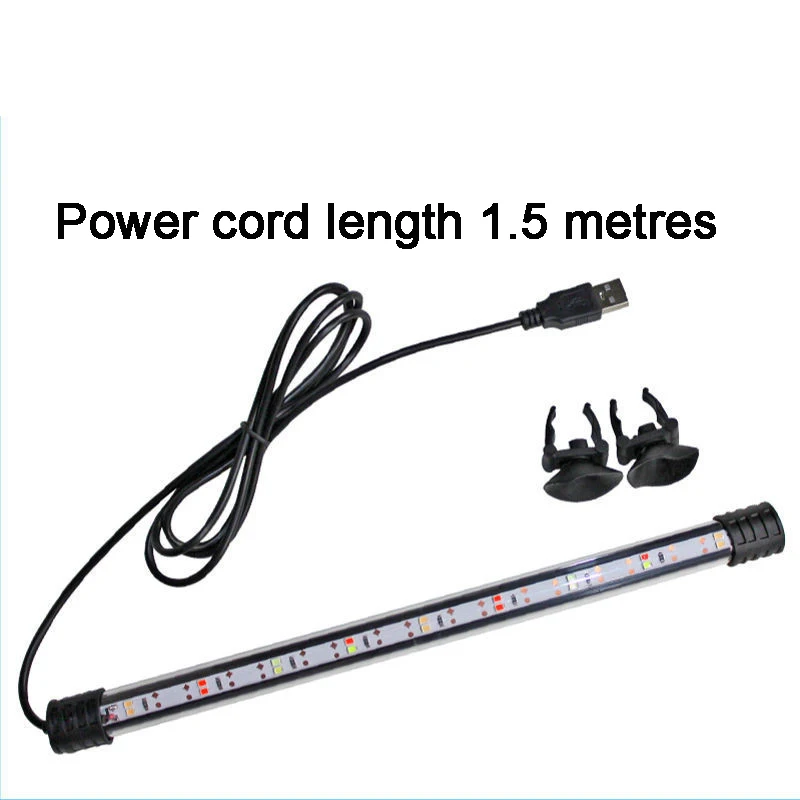 18-58 cm USB Stecker Aquarium Licht LED Wasserdichte Aquarium – Bild 3