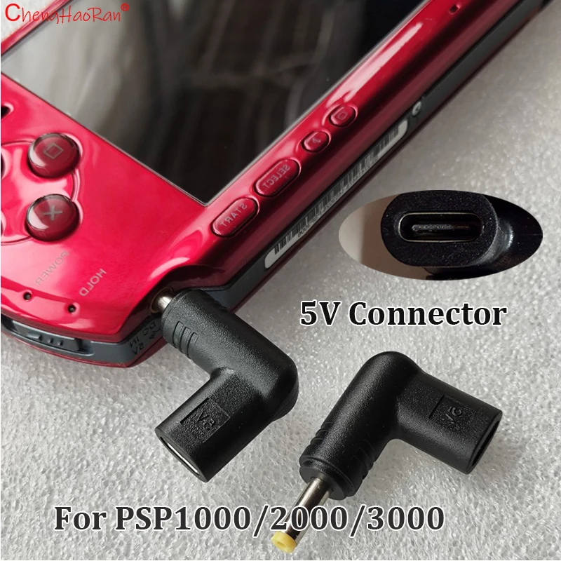 1/2/10 Stück 5V Typ-C zu DC Stromladungsadapter für PSP 1000
