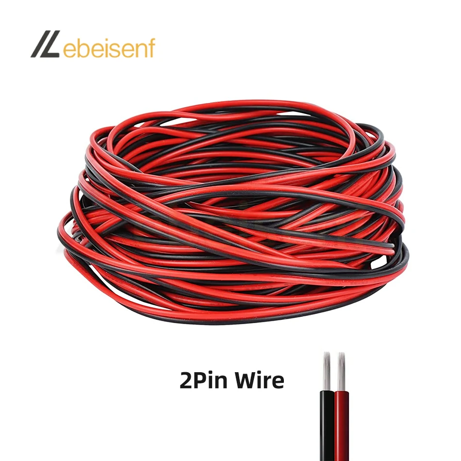 Farbiges LED Streifen Verlängerungskabel 5/10M 22AWG 2-6Pin – Bild 3