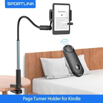 SPORTLINK Page Turner Halter für Kindle Schwanenhals-Leserhalterung, verstellbarer, freihändiger