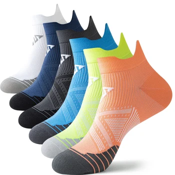 Sportsocken für Männer und Frauen, atmungsaktiv, zum Laufen, Fitness, Kompressionssocken, professionelle