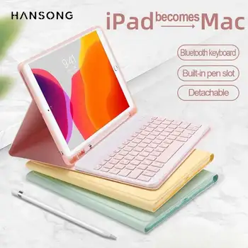 IPad Hintergrundbeleuchtung Tastatur Fall Für iPad 10,2 9 8 7th Gen iPad 10th Air 3 10,5 Pro Air 4th 5th 10,9
