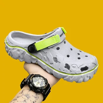 2025 Fabrik Günstige EVA Herren Clogs Schuhe Leichte Kunststoff Clog Männer Strand Arbeits Sandalen Mit Männer
