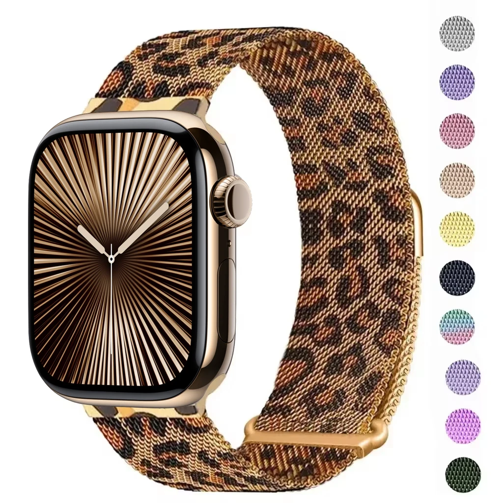Milanese Loop-Armband für Apple Watch Band 46 mm 45 mm 44 mm